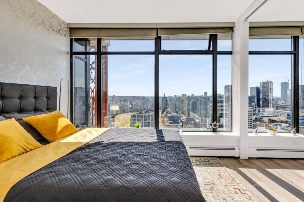 Central Luxury Apartment With Best City Views! Vancouver Exterior foto